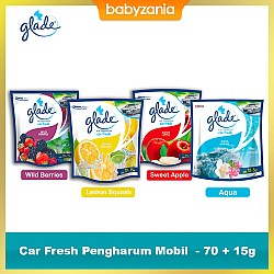 Glade Car Fresh Pengharum Mobil  - 70 + 15g